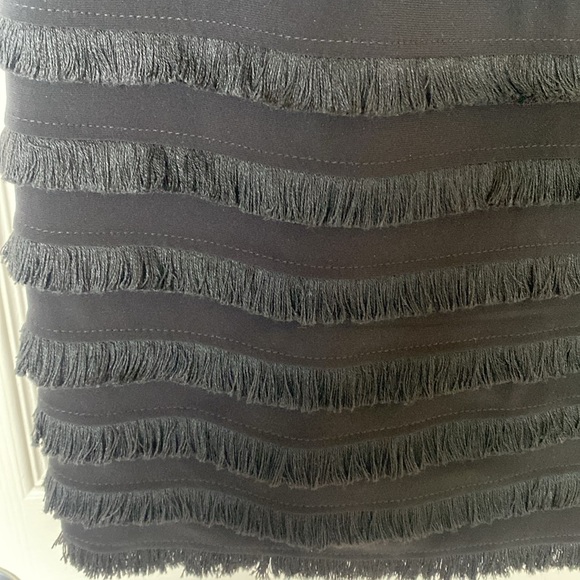 Joseph Ribkoff black drop waist dress - Picture 2 of 7